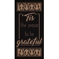 thumbnail image 2 of Prime, Marcus 11x18 Black Ornate Wood Framed with Double Matting Museum Art Print Titled - Grateful Season, 2 of 4