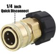 thumbnail image 2 of Hose Connection M22 Male Hose Connector To 6.35 Mm For High Pressure Cleaner - Brass Quick Connector, 2 of 4