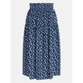 thumbnail image 6 of Time and Tru Women’s Tiered Maxi Skirt, Sizes XS-XXXL, 6 of 6