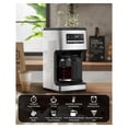thumbnail image 2 of 14-Cup Coffee Maker, 24-Hour Programmable Coffee Brewer, Keep Warm, Drip Free, Washable Filter, Stainless Steel, Silver - Performance, 2 of 8