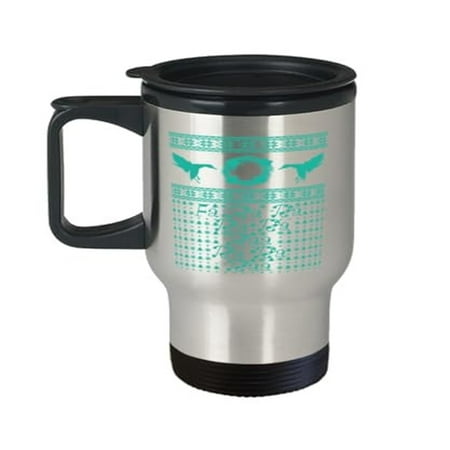 

Christmas Travel Mug Fa Ra Holiday Tunes Ducks Gift Birthday 14oz Portable Cup