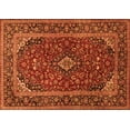 thumbnail image 1 of Ahgly Company Indoor Rectangle Medallion Orange Traditional Area Rugs, 8' x 10', 1 of 1