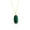 Gold, variant on Natural Malachite Necklace for Women - Malachite Jewelry for Women - Silver and Green Necklace - Green Malachite Pendant for Women - Green Malachite Gemstone Necklace - Gemstone Statement Necklace