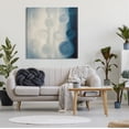 thumbnail image 2 of Stupell Industries Rich Blue Abstract Circles Modern Circles Design Canvas Wall Art, 36 x 36, Design by Amy Brinkman, 2 of 7