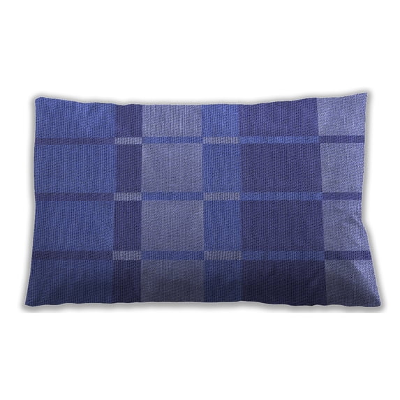 Ahgly Company Outdoor Rectangular Contemporary Lumbar Throw Pillow, 13 inch by 19 inch