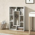 thumbnail image 4 of Costway 7 Cube Modern Geometric Bookcase with Anti-Toppling Device, White, 4 of 10