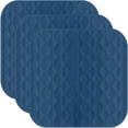 thumbnail image 1 of Canadian Linen Incontinence Chair Pads 20"x20, 3 Pack Washable Waterproof Soft Absorbent Reusable Underpad Protector Car Seat Cover Pee Pad, Navy Blue, 1 of 9