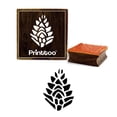 thumbnail image 1 of Printtoo Pine Cone Design Print Block Diary Card Square Wooden Rubber Stamp-5 x 5 Inches, 1 of 2