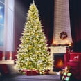 thumbnail image 1 of Árbol de Navidad artificial Costway de 270 cm con 1871 puntas de ramas y 690 luces, 1 of 6