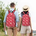 thumbnail image 5 of Yiaed Hello Summer Flamingo Print Backpack, Premium Laptop Backpack, Travel Backpack for Women, Lightweight Backpacks, Comfortable Back Pack-Small, 5 of 5