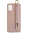 thumbnail image 1 of Case for Huawei P20 Pro, Rhinestone Painting Cloth Embossed Stylish Soft TPU Frame Glitter Thin Multicolor Soft Holder Stand Wrist Strap Full Protection Bumper,by IBAOLE -Purple R-Peach Huawei P40 Pro, 1 of 6