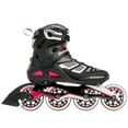 thumbnail image 1 of rollerblade macroblade 90 alu women's adult fitness inline skate, black and cherry, high performance inline skates, 1 of 2