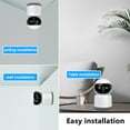 thumbnail image 4 of Office Desk Accessories Qwtwty 5G Full-color WIFI Mobile Phone Interconnection Rotating Perspective Voice Call Alarm Function Home Monitoring Camera, 4 of 9