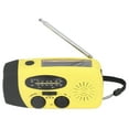 thumbnail image 4 of Radio de emergencia, radio solar con manivela Radio solar con manivela Radio solar para exteriores Eficiencia óptima, 4 of 12