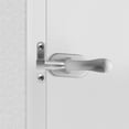thumbnail image 4 of OULII 1Set Square Silver Stainless Steel Barn Door Window Latch Bolts for Home Decorations Sliding Door Security, 4 of 8
