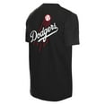 thumbnail image 4 of Men's New Era Black Los Angeles Dodgers x The Heritage Collection LA84 Summer Olympics T-Shirt, 4 of 4