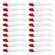 thumbnail image 1 of 20pcs 7cm Soft Fishing Lures Worm T-Tail Silica Gel Artificial Bait White, 1 of 4