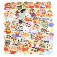 thumbnail image 1 of Paquete de pegatinas Shins Chans Anime, 50 unidades, para coche, ordenador portátil, teléfono, 1 of 3