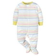 Onesies Brand Baby Boy or Girl Gender Neutral Sleep 'N Play Footed Pajamas, 4Pack