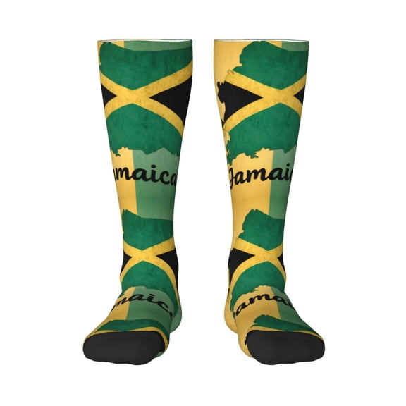 Women's Knee High Socks Jamaica Art Thermal Soft Knee Long Socks