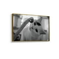 thumbnail image 2 of wall26 Floating Framed Canvas Wall Art for Living Room, Bedroom Black and White Wild Animal Canvas Prints for Home Decoration Ready to Hang - 16x24 inches, 2 of 4