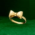 thumbnail image 4 of Ross-Simons Italian 14kt Yellow Gold Bow Ring, Women's, Adult, 4 of 5