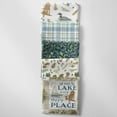 thumbnail image 2 of (2 pack) David Textiles, Inc. 21" x 18" 100% Cotton Lake Precut Fat Quarters, 5 Pieces, 2 of 5