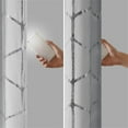 thumbnail image 5 of Intelligent Design Raina Total Blackout Metallic Print Grommet Top Curtain Panel, 5 of 12