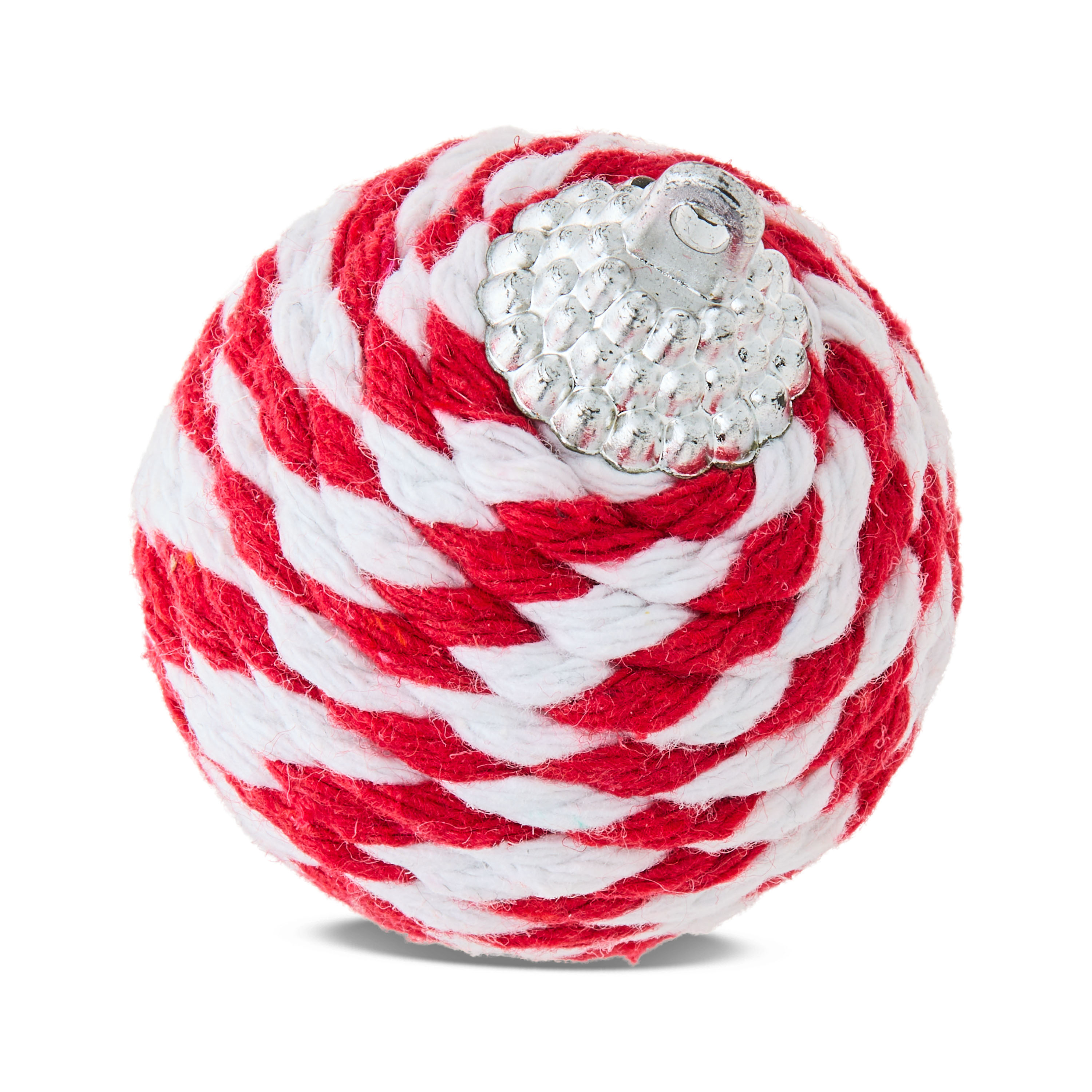 Red and White Mini Ball Christmas Ornaments, 12 Count, by Holiday Time