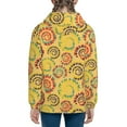 thumbnail image 6 of Rocae Colourful Tie Dye 1 for Zip Up Hoodies for Teen Sweatshirt with Hood-Medium, 6 of 6