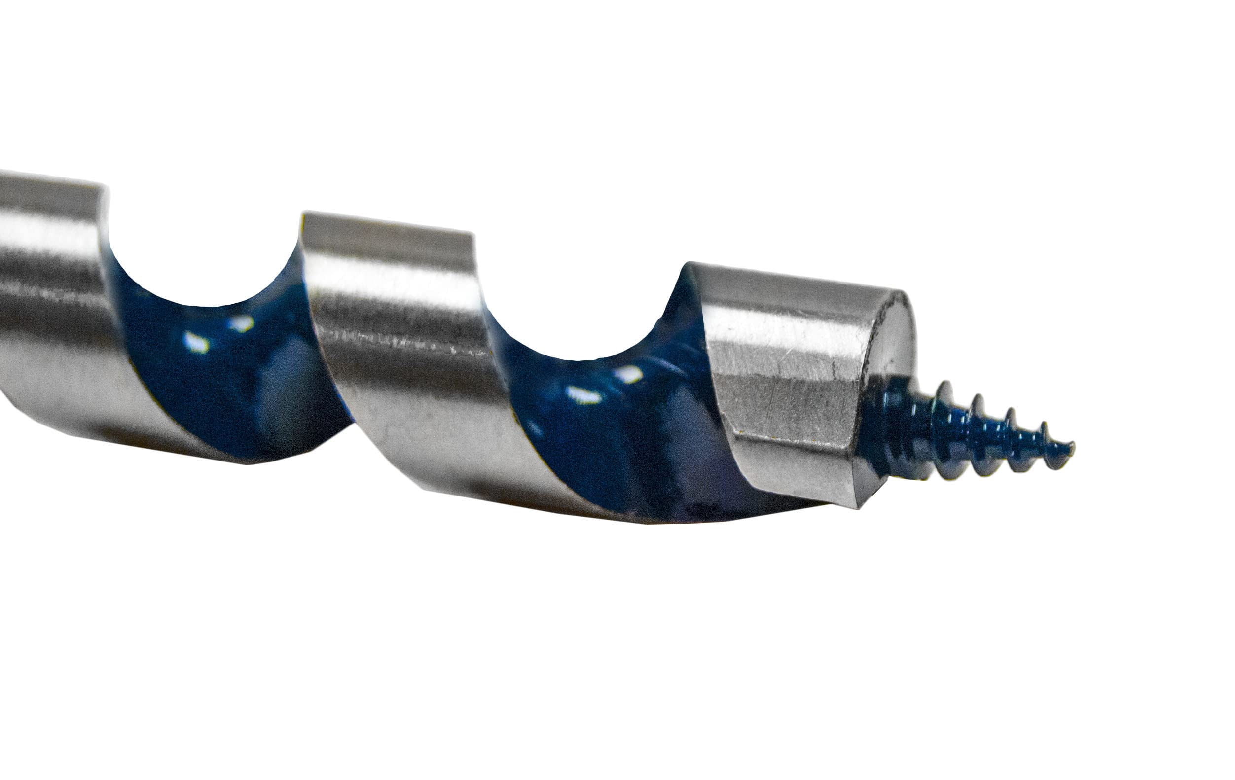Century Drill & Tool 38796 Ship Auger Nail Cutter Power Bit, 1-1/2" x 18", 1/2" Shank Size - Heavy-Duty Precision Wood Drilling
