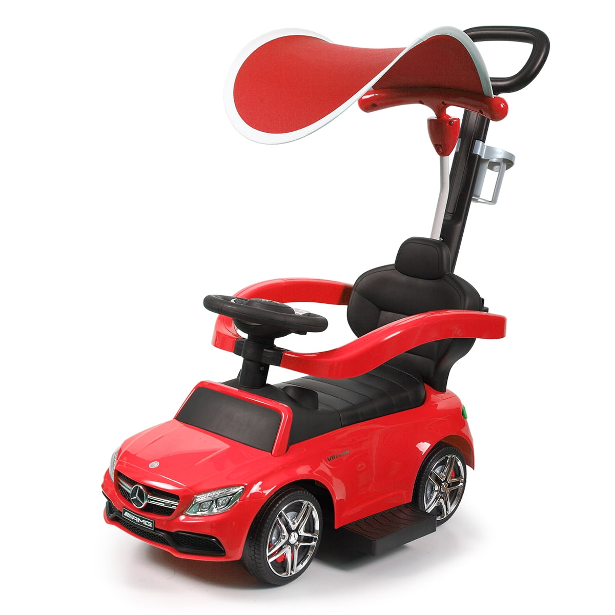 Red Ride-on Toys SXZ1578RD Mercedes Push Car Ride-On 