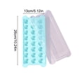 thumbnail image 3 of Molde de hielo en forma de garra de gato con tapa, bandeja de silicona reutilizable para hielo en bebidas, pudín, gelatina, pequeño fabricante de hielo, accesorio de cocina para el hogar., 3 of 6