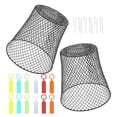 thumbnail image 1 of Luxshiny 2Jgo Cubierta Y Jaula Para Plantas De Jardín Fabricada En Hierro Negro Para Uso Doméstico, 1 of 8