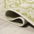 thumbnail image 5 of JONATHAN Y SANTA MONICA 9 x 12 Area Rug, Estrella Bohemian Medallion Textured Weave - Cream/Green, SMB105E-9, 5 of 7