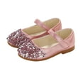 thumbnail image 4 of Phenofice Para Bailar En Color Rosa Con De PU Y Rhinestones, 4 of 8
