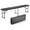 6' Black 1 Pcs, variant on KFFKFF 6 FT Foldable Plastic Bench, Foldable, HDPE, Water-Resistant, Outdoor Seating for Picnics, Camping, and Garden Events, Includes Carry Handle, Black (1 Unit)
