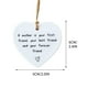 thumbnail image 2 of Xihbxyly Colgante con Palabras de Bendición, Diseño de Corazón Romántico, Elegante Material Acrílico, Encantadora Decoración para El Hogar, Perfecto para San Valentín y Aniversarios de Boda, Tamaño 6, 2 of 2