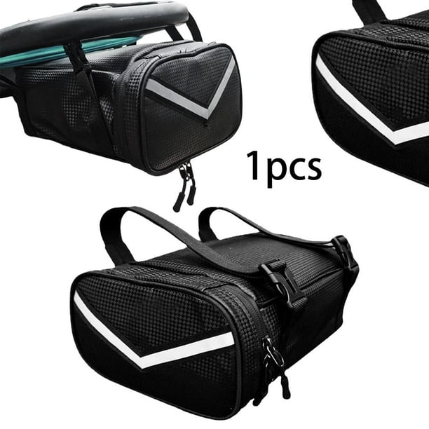 Bolsa trasera para motocicleta, bolsa para asiento trasero, elegante, multifuncional, de fácil instalación, resistente al agua, de transporte de 5 l