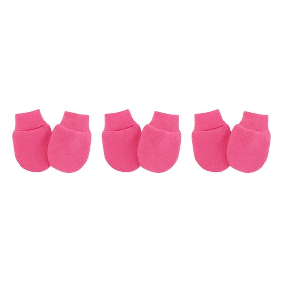 Manoplas para bebés Minnieouse guantes Algodón spandex Decoración Rosa roja