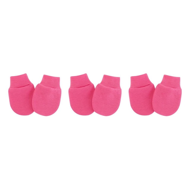 Manoplas para bebés Minnieouse guantes Algodón spandex Decoración Rosa roja