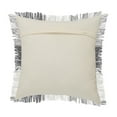 thumbnail image 6 of LR Home Danny Checkered Contemporary Cotton Throw Pillows, Gray, 20" x 20", Set of 2, 6 of 11