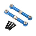 thumbnail image 4 of 2pcs RC Car Steering Linkage Rod Set Aluminum Alloy Adjustable Tie Rods for 1:14 RC Car Trucks Spare Parts, 4 of 9