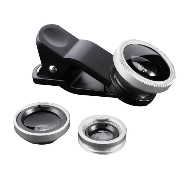 Equipos De La Cámara De Las Lentes Macro Del Ojo De Pez Granangular De La Lente 0.67X Del Teléfono Para Smartphone sonducket EL013748-04