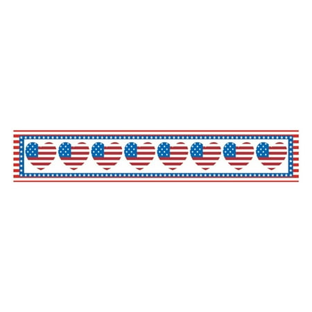 

Wiueurtly Fall Table 108 Independence Day Table Runner Holiday Print Vintage Independence Day Decoration Tablecloth Home Decor