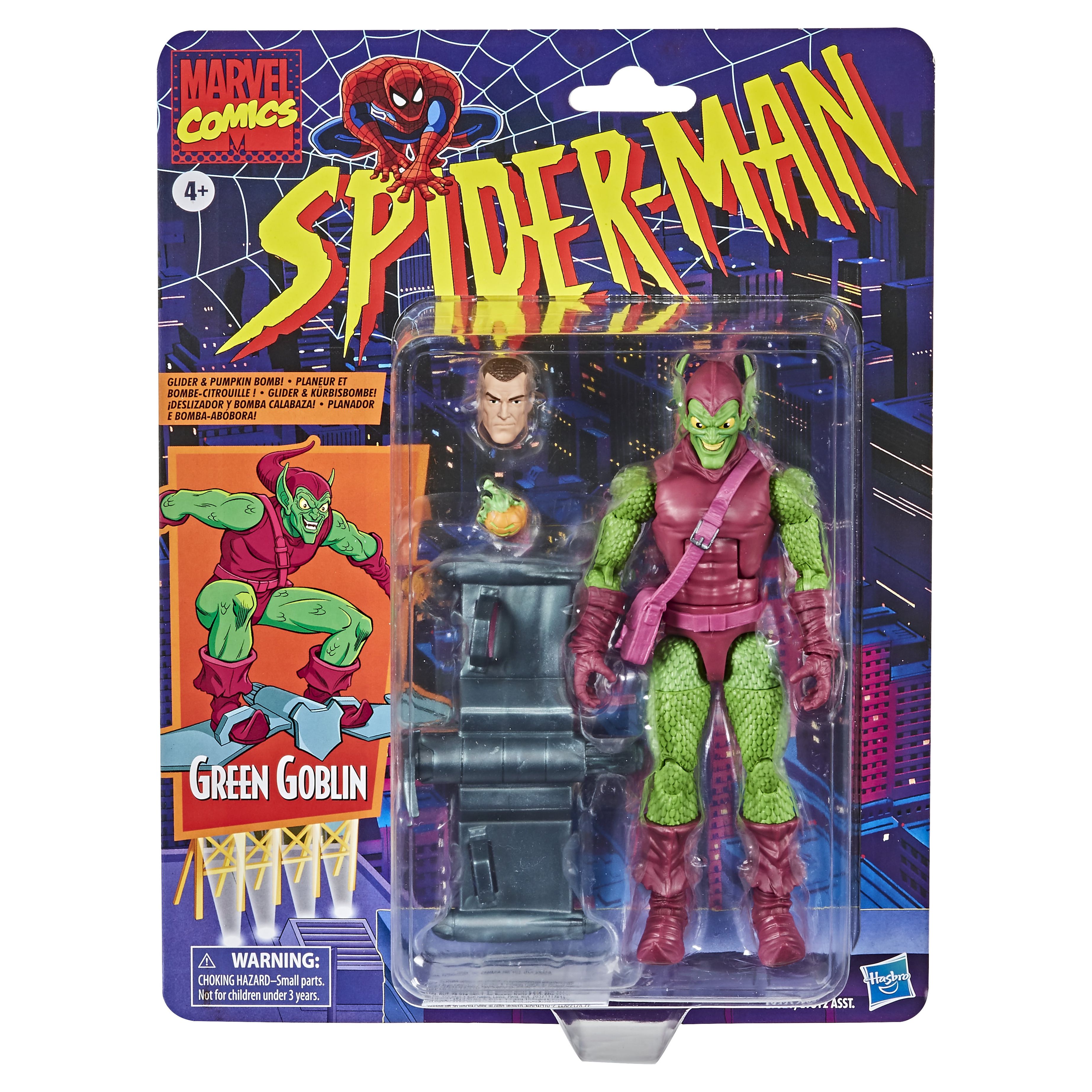 Marvel Legends Green Goblin 6-Inch Retro Figure photo 2