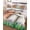 Beige, variant on Quilt King Size Bedding Set, Easter Bunny Reversible Summer Quilt 3 Pieces, Cute Rabbits Colorful Eggs Floral Green Check Lightweight Bedspreads Coverlets with 2 Pillow Shams for All Seasons