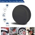 thumbnail image 3 of 2PCS 36-38in Sun-proof Tire Covers Tire Wheel Protector for Car SUV Truck Waterproof Protects Tires Wheels from Sun, Rain, Snow, Dust, Scratch 190T Oxford Cloth, 3 of 8