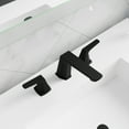 thumbnail image 4 of ANZZI 2-Handle 3-Hole 8 in. Widespread Bathroom Faucet With Pop-up Drain in Matte Black, 4 of 8