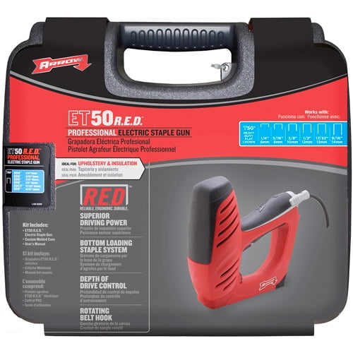 Arrow Fastener Red Electric Staple Gun